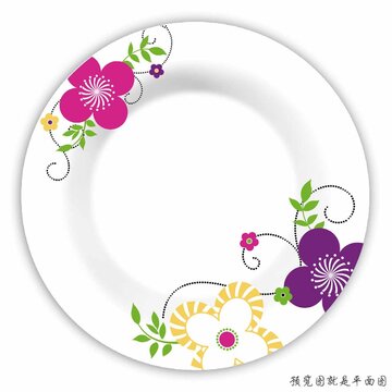 餐具花面