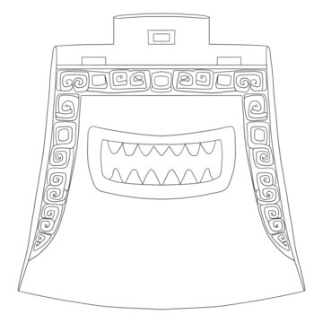 雷紋方內(nèi)青銅鉞