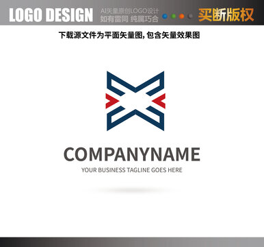 X字母LOGO
