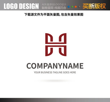 H字母LOGO