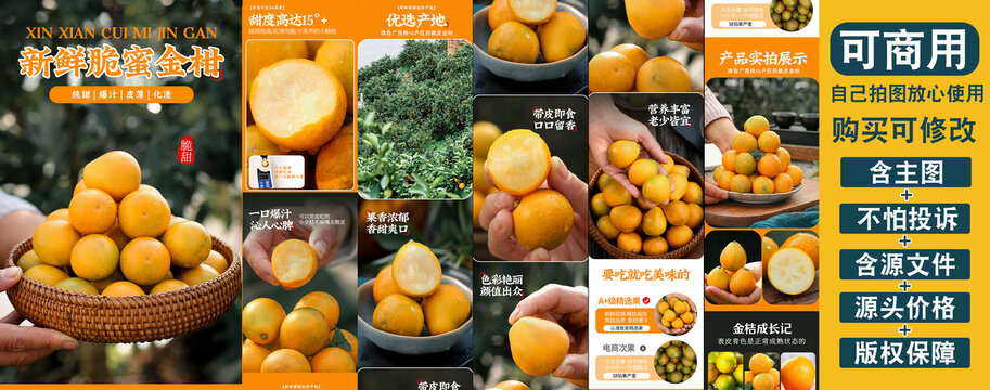 脆皮金桔詳情頁(yè)