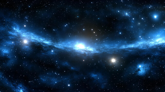 宇宙星云的壯麗景象