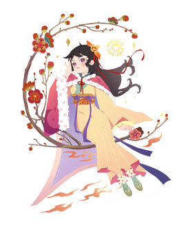 冬日梅花