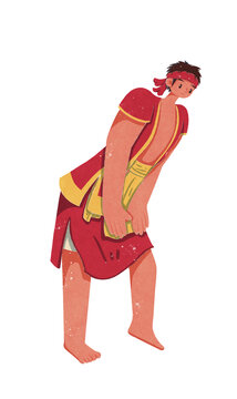 黎族賽系服飾男性