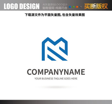 M字母LOGO