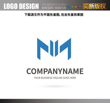 M字母LOGO