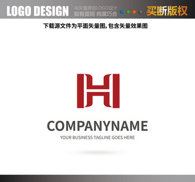 H字母LOGO