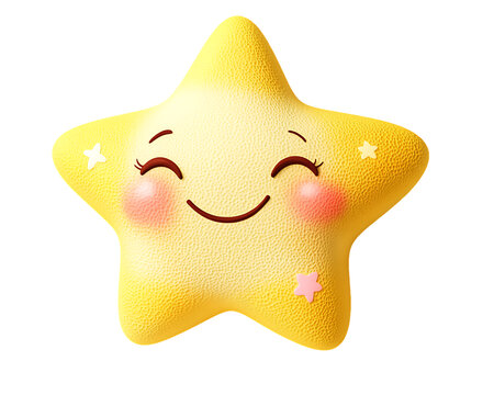 [免摳素材]可愛微笑的小星星