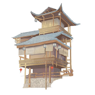 非遺吊腳樓