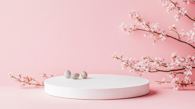 粉嫩春日花藝擺臺(tái)