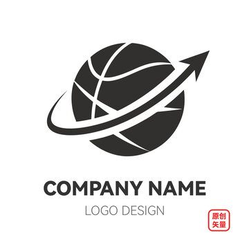 矢量插畫籃球運(yùn)動(dòng)logo標(biāo)志