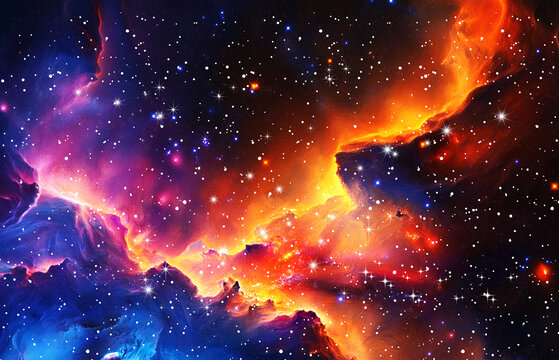 星空裝飾畫