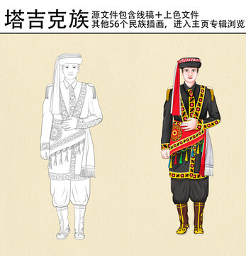 56個(gè)民族之塔吉克族
