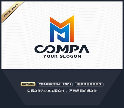 M字母LOGO設(shè)計(jì)