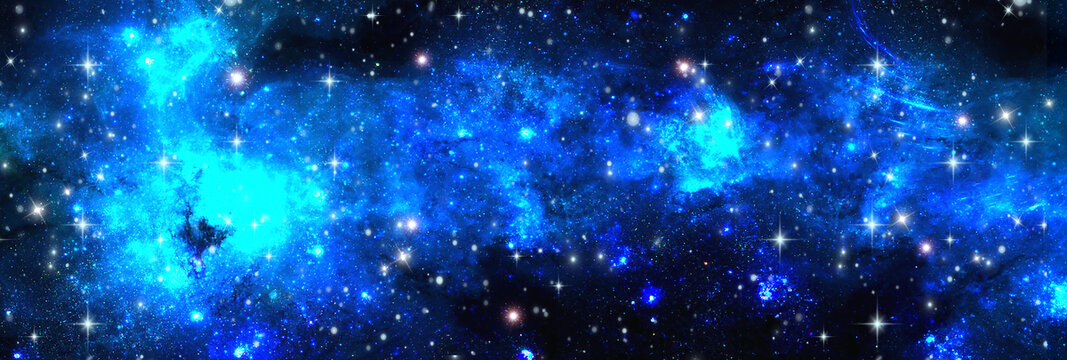 藍(lán)色宇宙星空頂星空軟膜燈箱