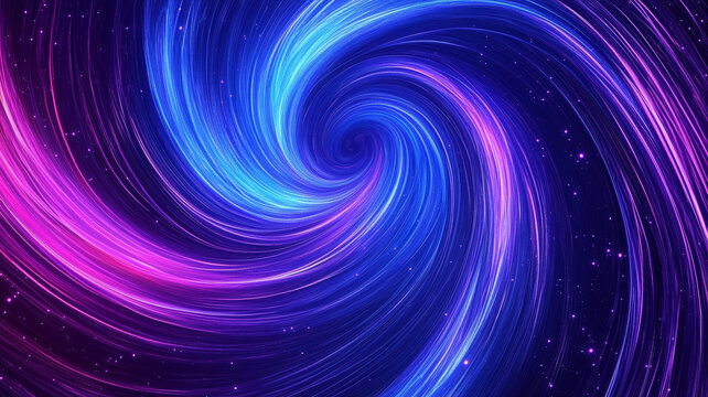 抽象色彩漩渦宇宙空間設計