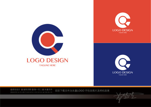Qc字母LOGO