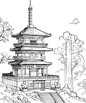 宮殿線條