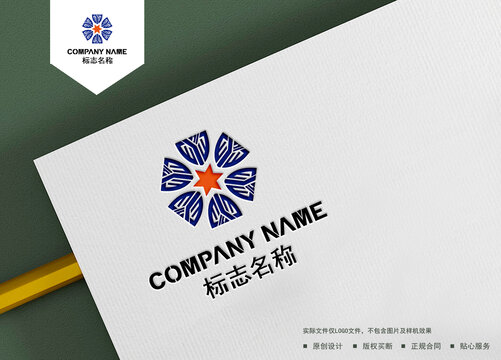 YJ字母logo