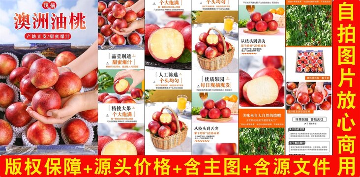 澳洲油桃詳情頁