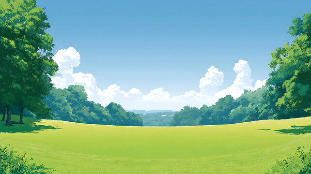 夏日田園風光