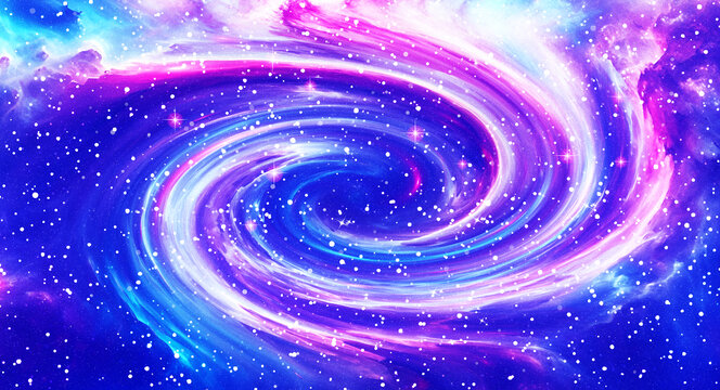 星空夢(mèng)幻唯美旋渦