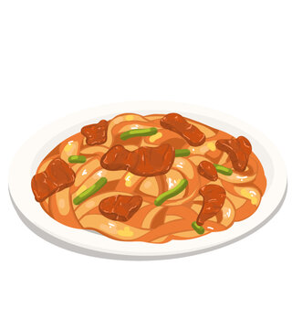 炒牛河