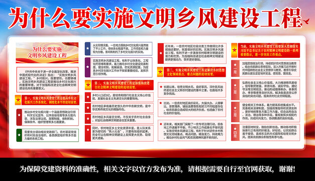 實施文明鄉(xiāng)風建設工程