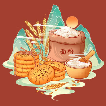 桃酥插畫