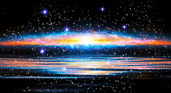 星空銀河頂