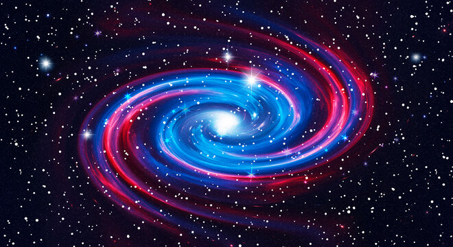 紅藍(lán)星空
