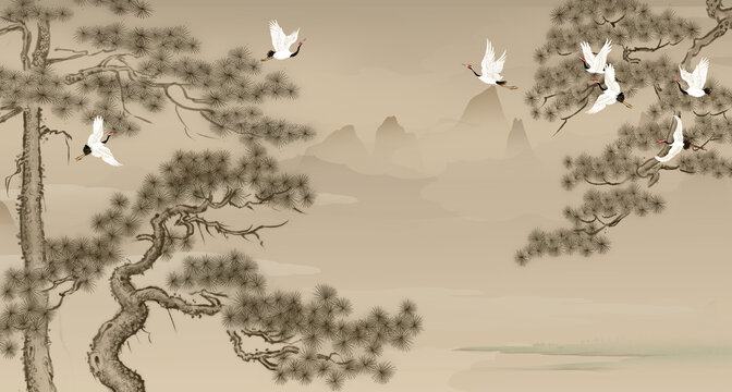 迎客松