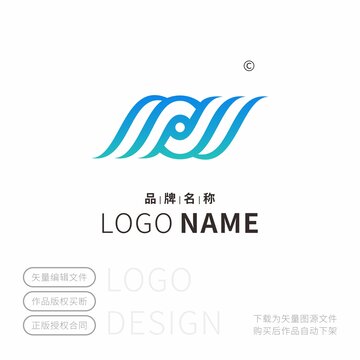 漢字川LOGO字母pd標(biāo)識(shí)