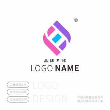 基因LOGOF標志設計