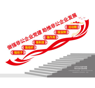做強(qiáng)非公企業(yè)黨建樓道文化墻