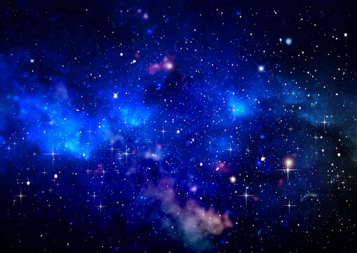 藍(lán)色浪漫星空頂星空軟膜燈箱