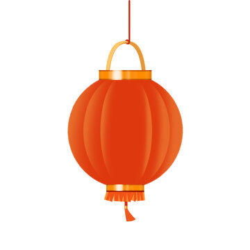國風春節(jié)燈籠紅色喜慶燈籠春節(jié)元素
