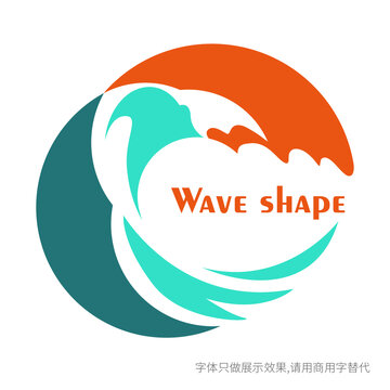 浪花圖案