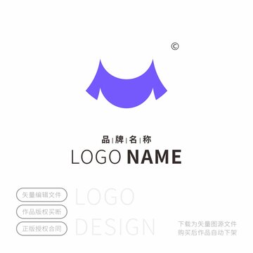 馬lOGO字母M標志