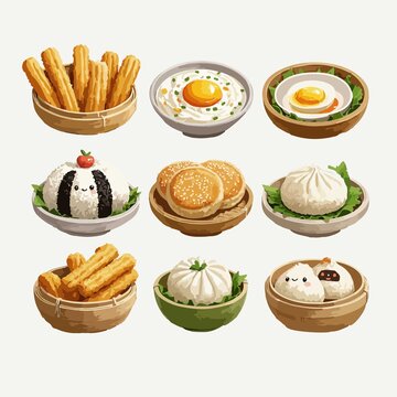 早餐插畫(huà)