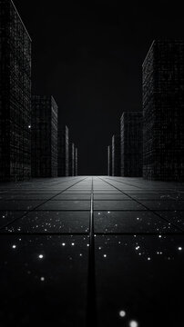 夜幕下的數(shù)字城市