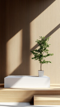 現(xiàn)代極簡浴室展示臺