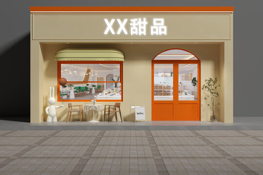 甜品店門頭