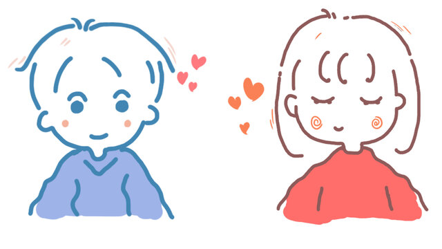 小男孩小女孩