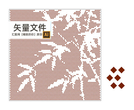 水墨竹沖孔