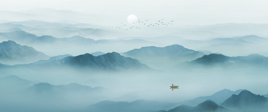 意境山水畫