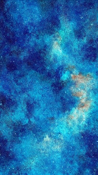 抽象色彩宇宙星云背景圖