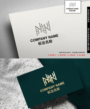 M字母logo