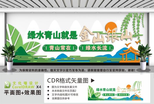 綠水青山就是金山銀山