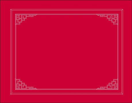 中式相框邊框